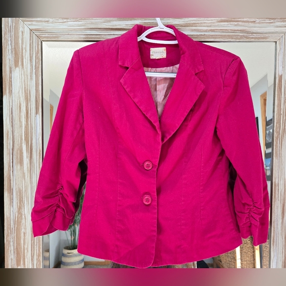 Cherish Jackets & Blazers - Cherish Women's Vibrant Pink Blazer